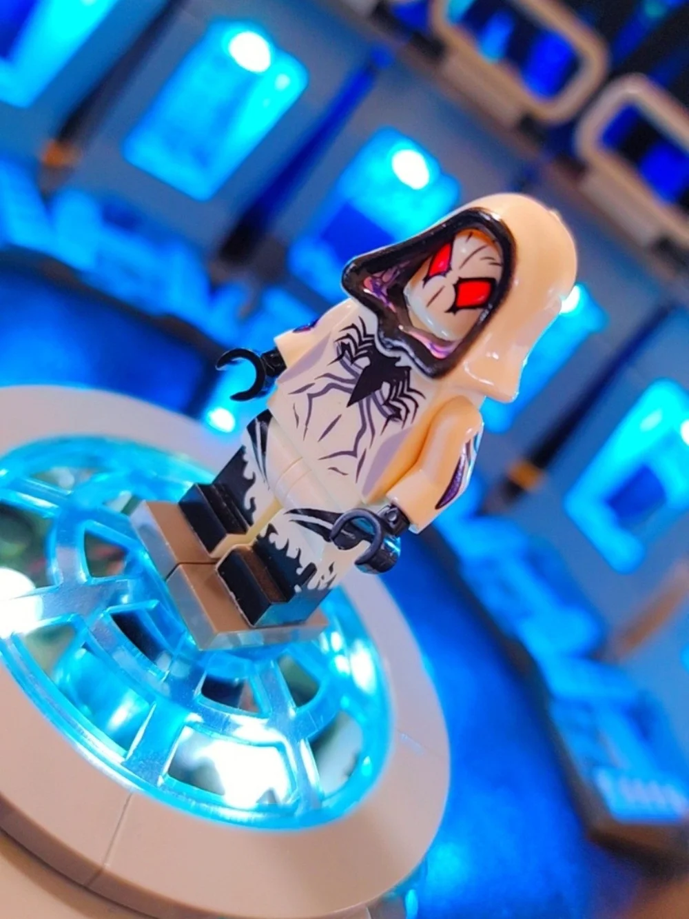 Spiderman Gwen Minifigure Lego Compatible
